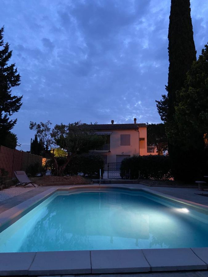 Gite "Au Bout Du Chemin" Beaumes-de-Venise Exterior foto